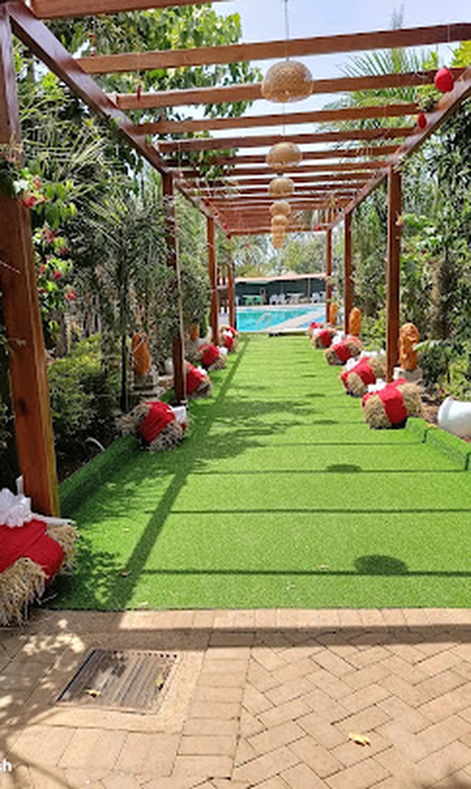 Brooklyn Pearl — the grounds, ready for the day